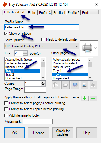 Perfiles Adicionales