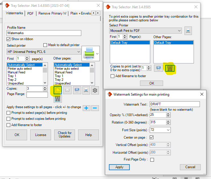 Cuadro de Diálogo de Marca de Agua